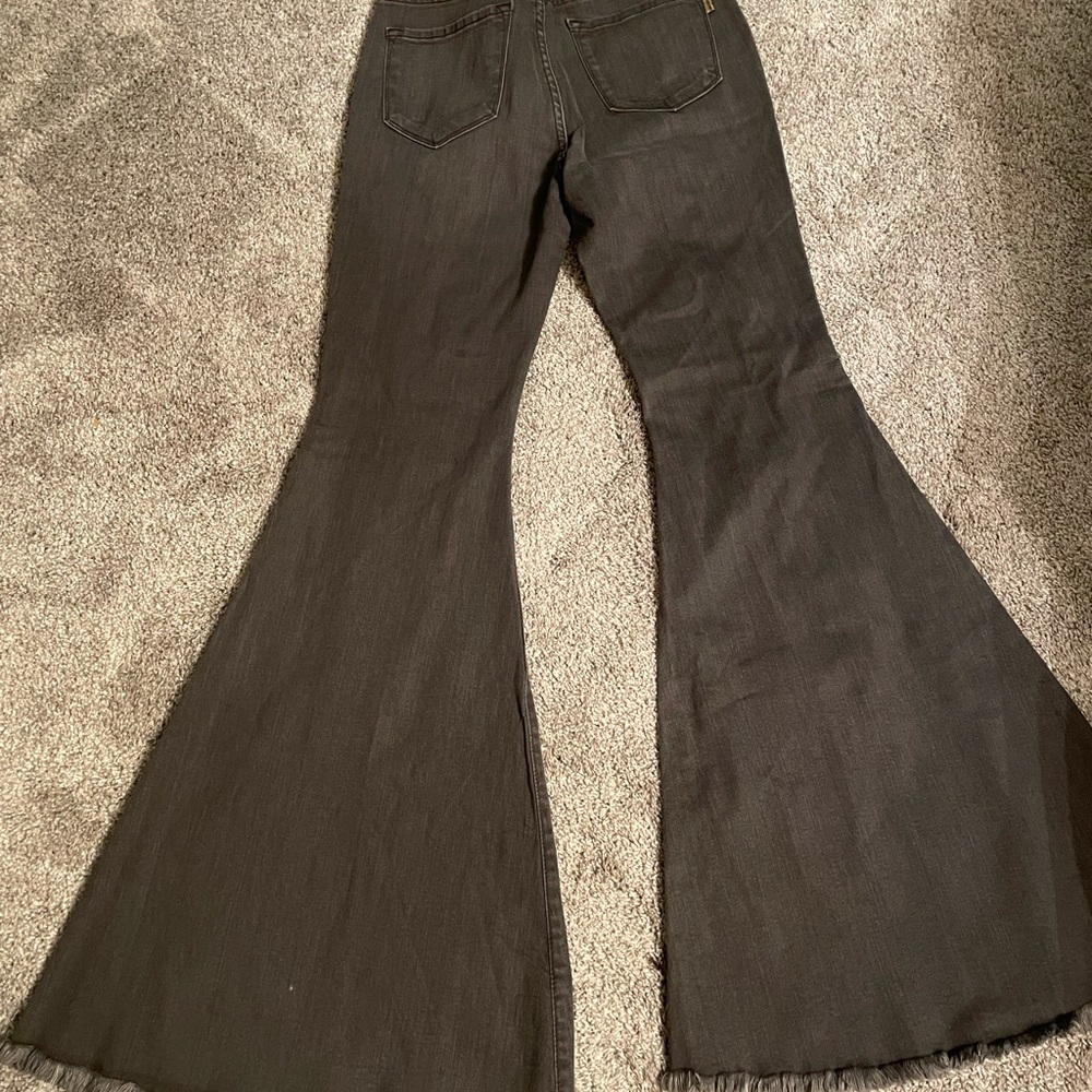 Grey High Rise Jeans - Picture 2 of 2